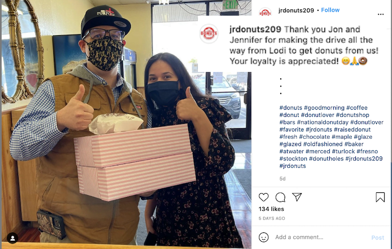 june marketing ideas loyal customers on donut day