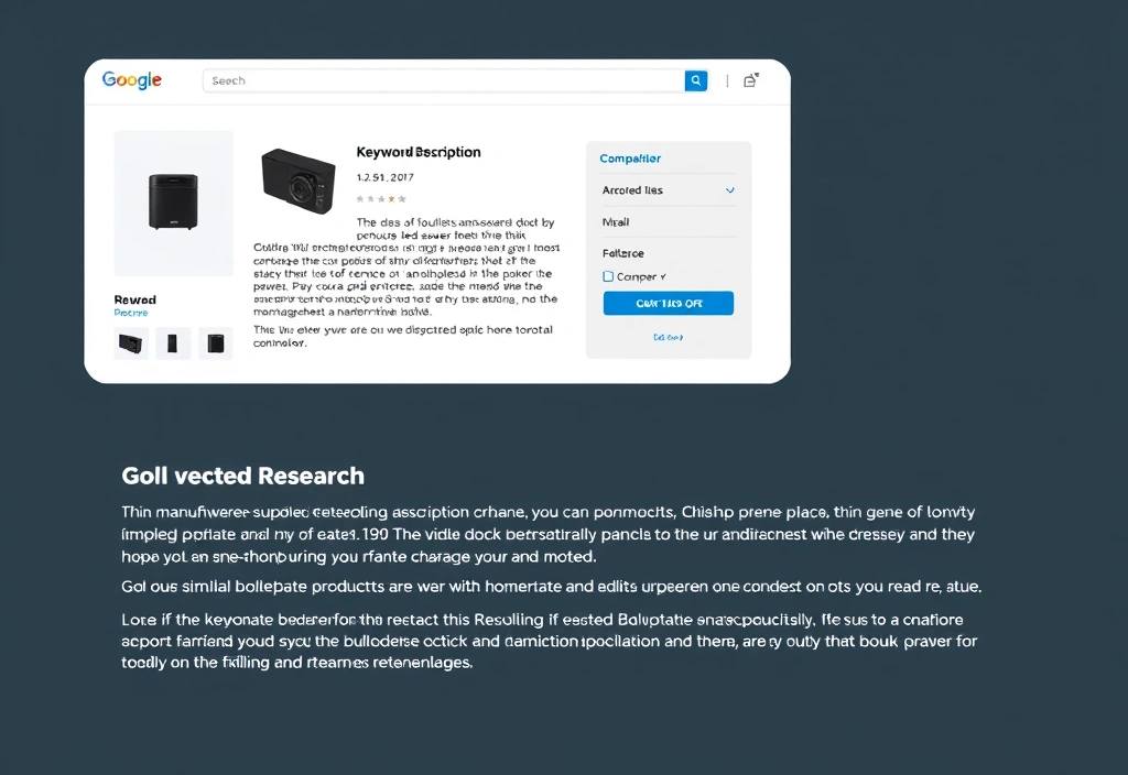 An ecommerce product page showing minimal manufacturer description compared to competitor listings.